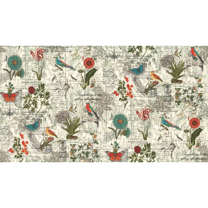 3 Sisters Favorites Collages Rendezvous Collage Porcela Multi 3 Sisters Moda Cotton Fabric