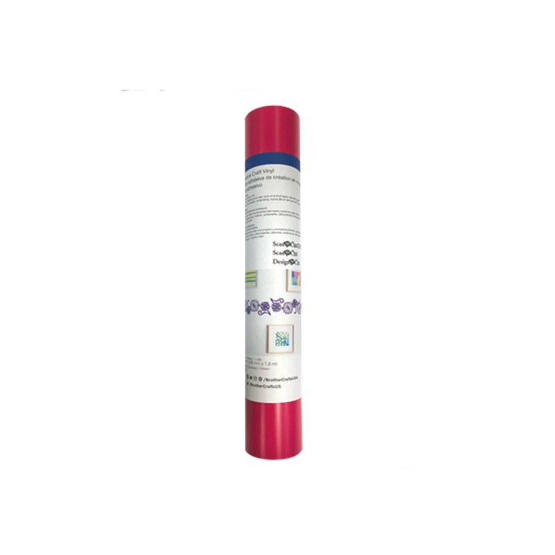 12"x6 ft - Adhesive Craft Viny l - HOT PINK