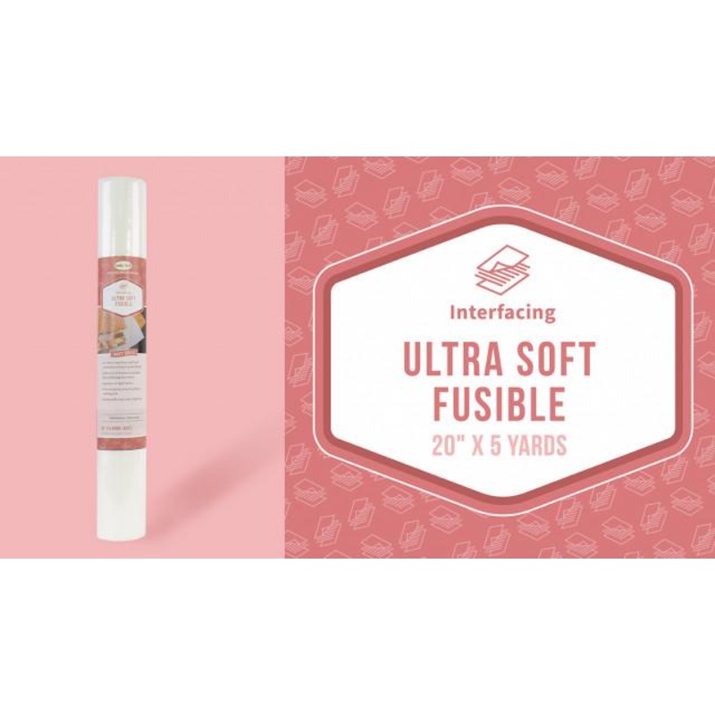 Ultra Soft Fusible Cut-Away 3.2 oz 20" Wide Stabilizer BLC204 - BLC204