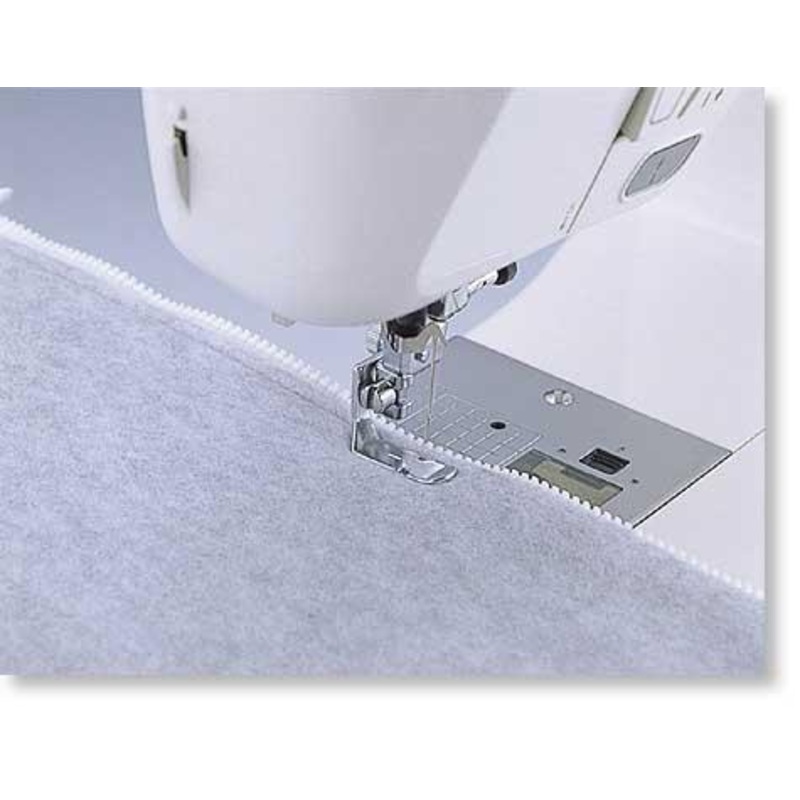 Adjustable Zipper & Piping Foot - SA161 Brother