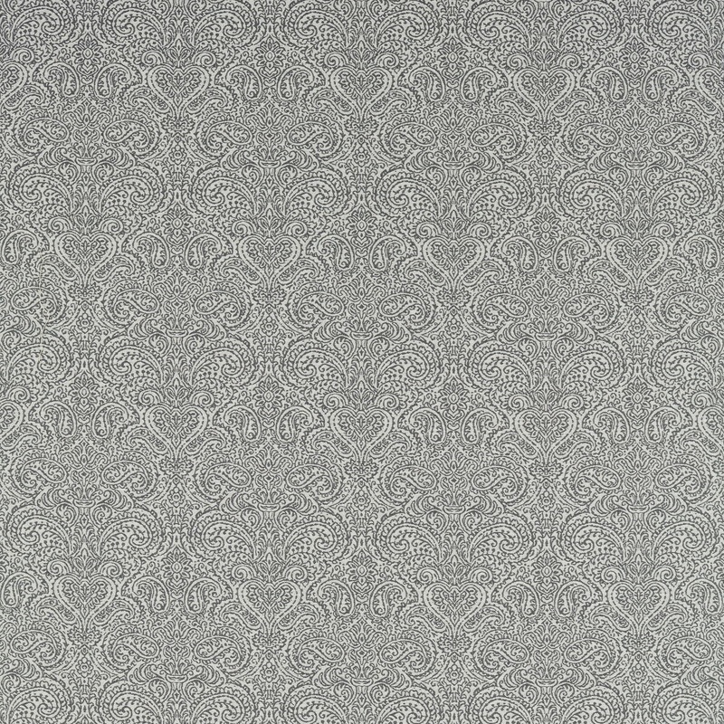 Clarke & Clarke Ada Charcoal Fabric