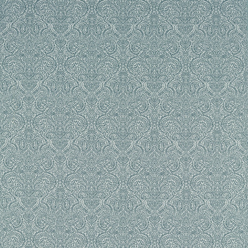 Clarke & Clarke Ada Teal Fabric