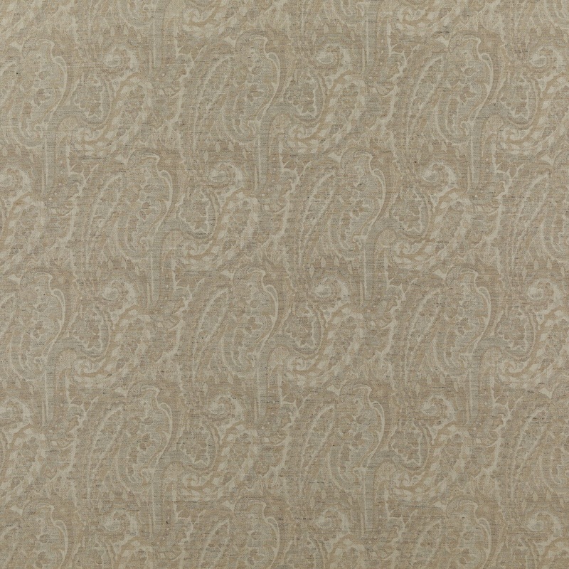 Mulberry Fairfield Paisley Sand Fabric