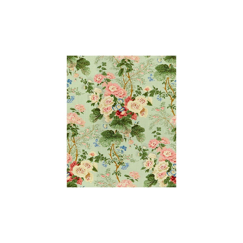 Lee Jofa Althea Print River B Fabric