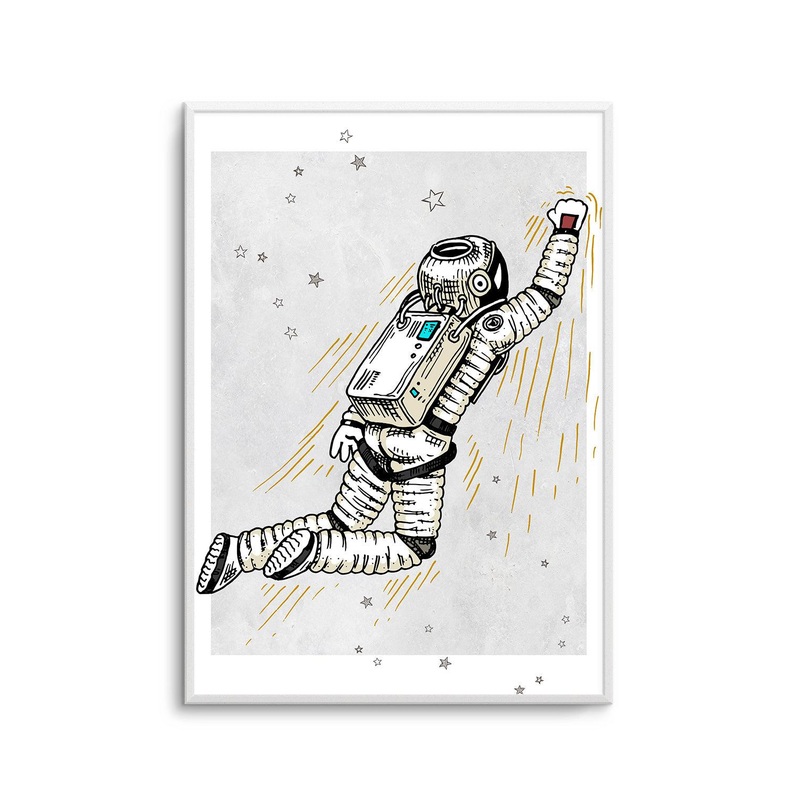Astro Party II Art Print