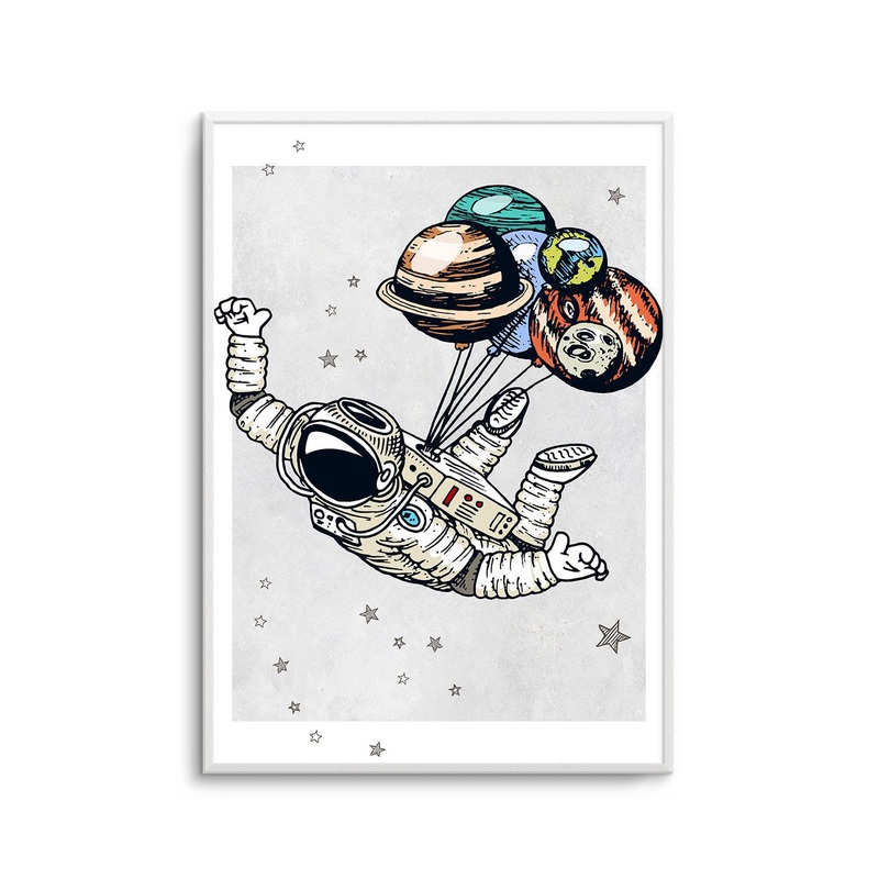 Astro Party III Art Print