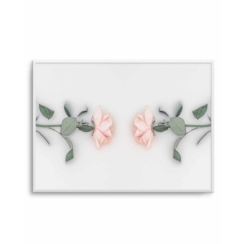 Bathing Roses II Art Print