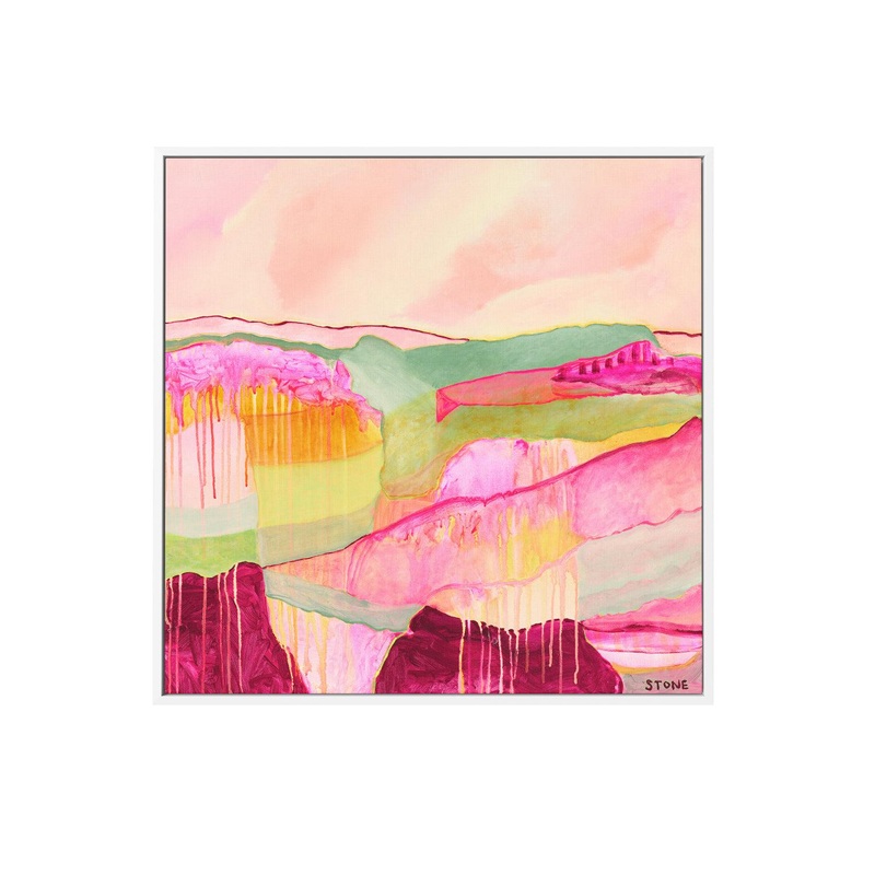 Airlie Sunrise by Belinda Stone | Framed Canvas Art Print