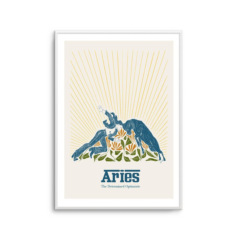 Aries By Jenny Liz Rome Art Print