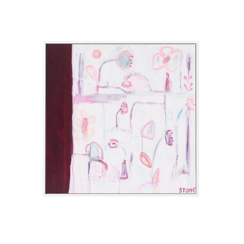 Boheme by Belinda Stone | Framed Canvas Art Print
