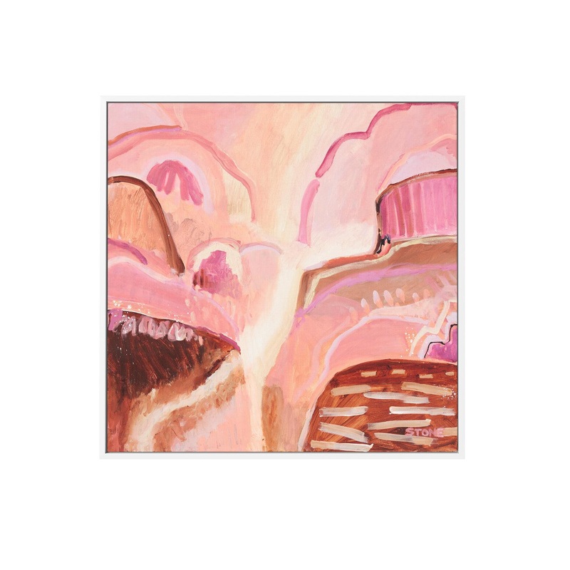 Earthen by Belinda Stone | Framed Canvas Art Print