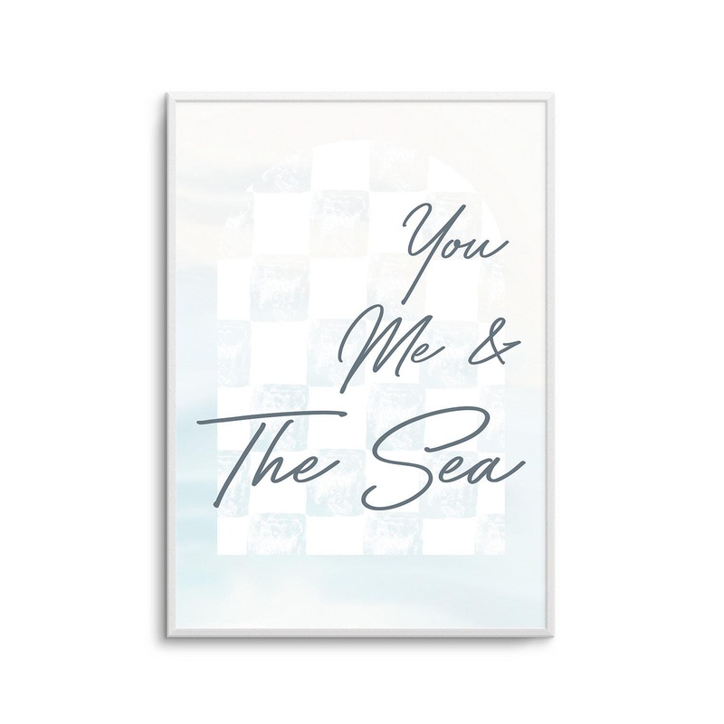 You Me & The Sea Art Print