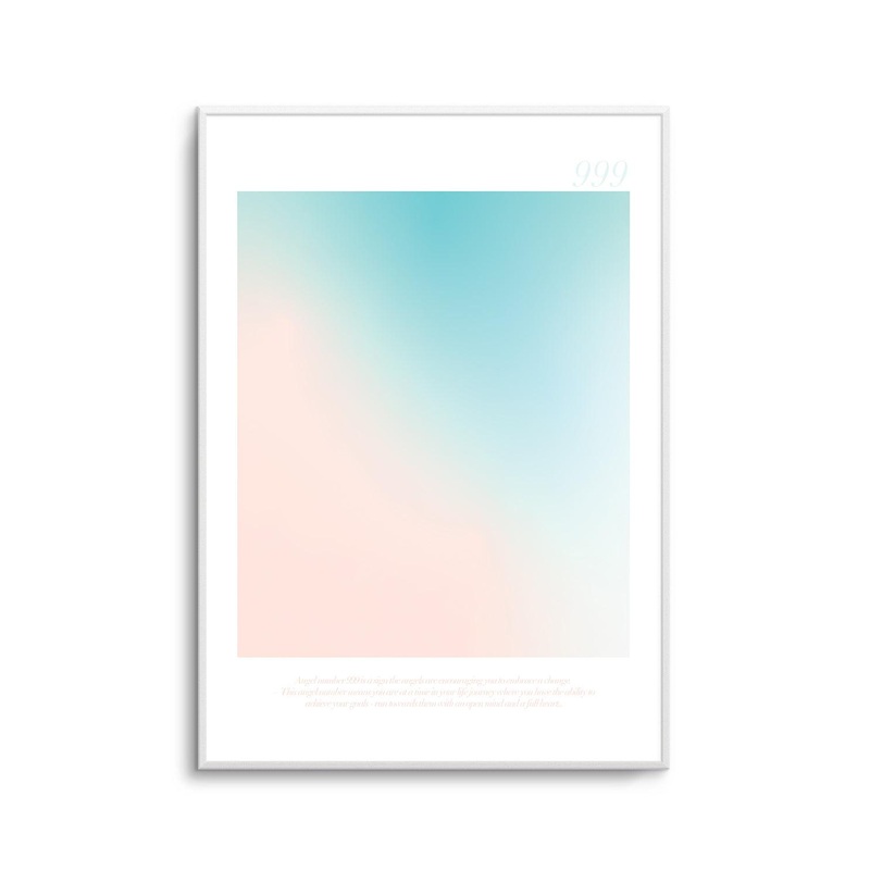 Angel Number 999 Art Print
