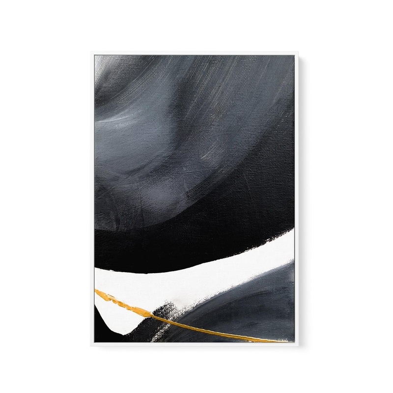 Balmain I | Framed Canvas Art Print