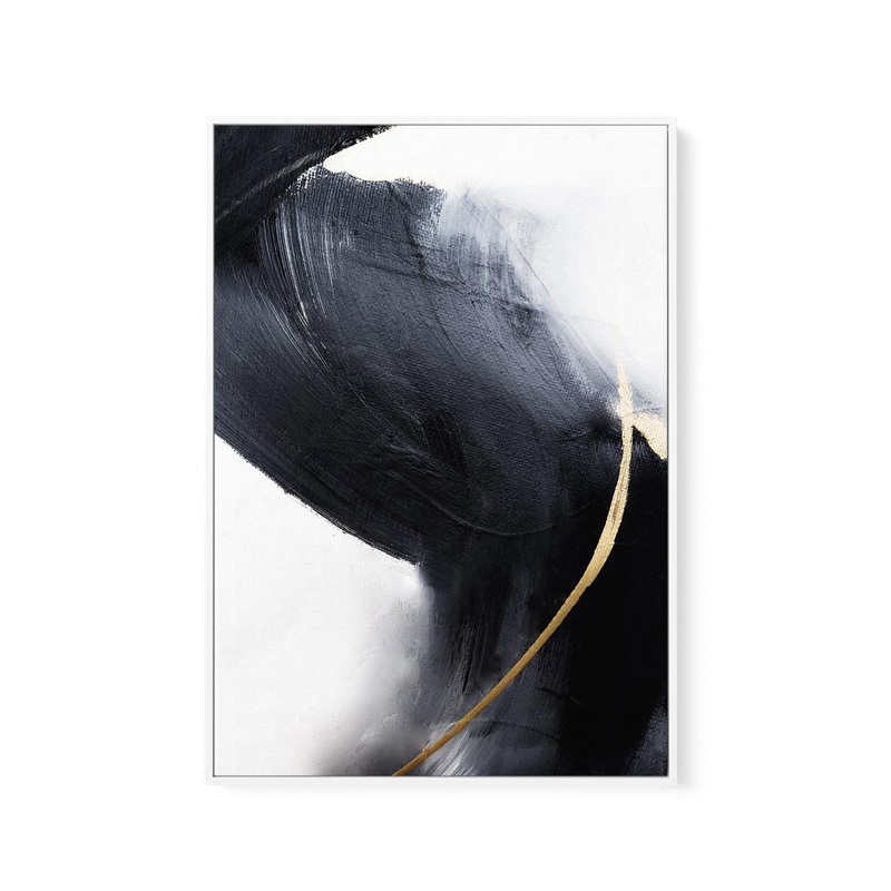 Balmain II | Framed Canvas Art Print