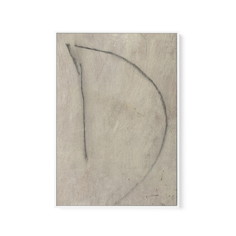 'D' Set by Dan Hobday | Framed Canvas Art Print