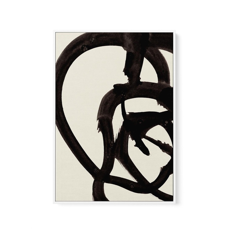 Atienne I by Dan Hobday | Framed Canvas Art Print