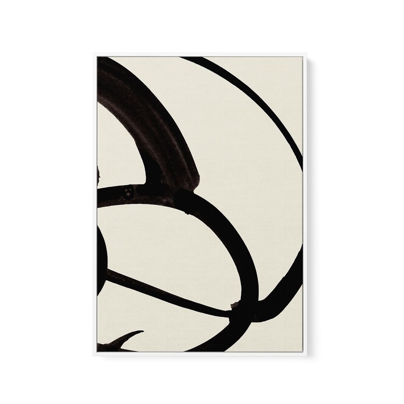 Atienne II by Dan Hobday | Framed Canvas Art Print