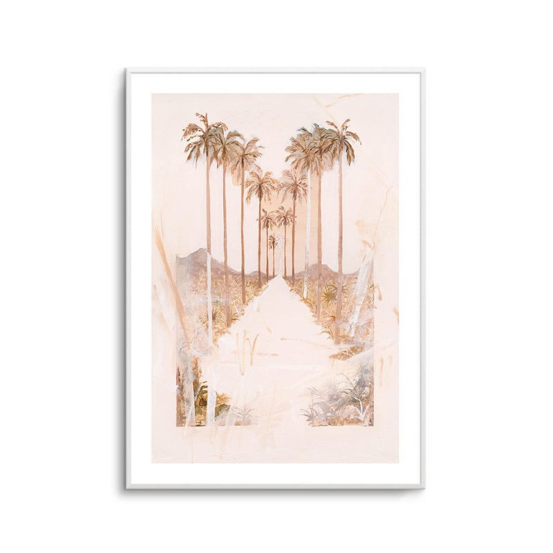 White Wedding by Natalie Jane  Art Print