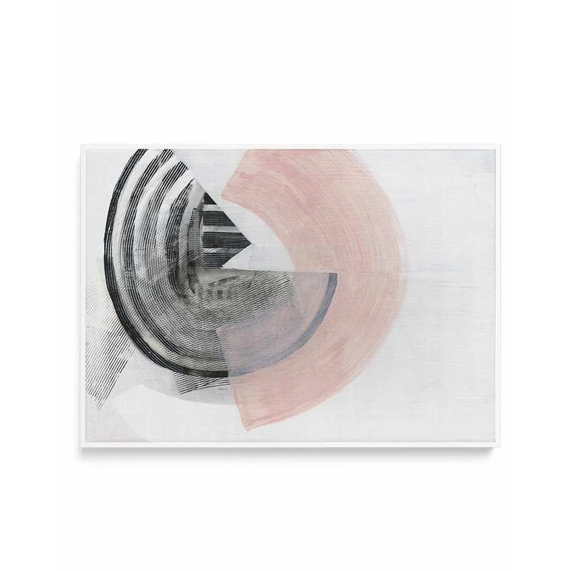 Blush Luxe by Kirsta Benedetti | Framed Canvas Art Print