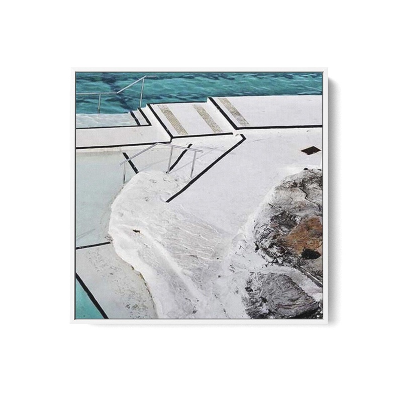 Bondi Etapes SQ | Framed Canvas Art Print