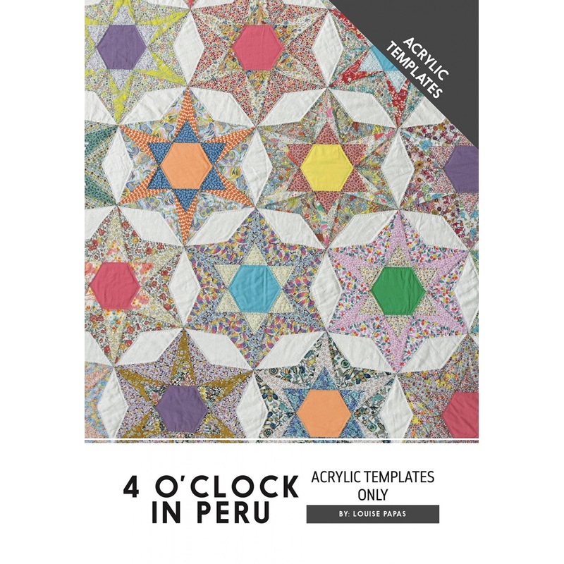 4 O'Clock In Peru Template Only # JKD-5521 - Special Order