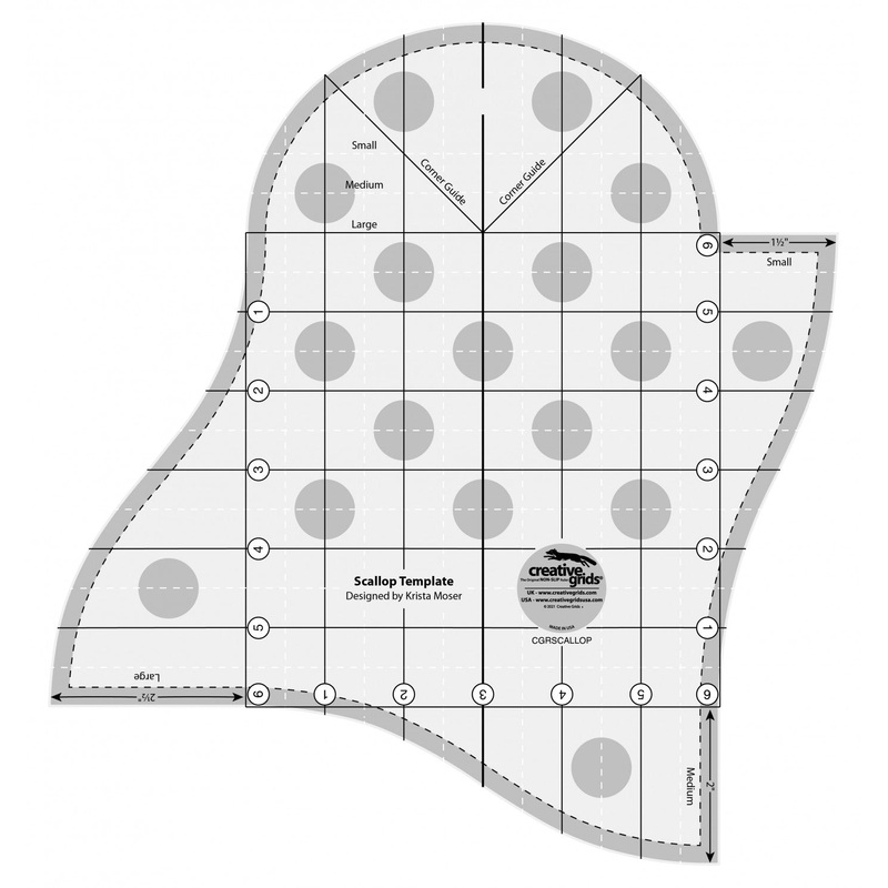 Scallop Template # CGRSCALLOP - Special Order