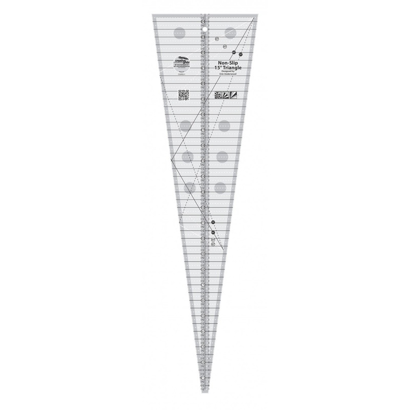 15 Degree Triangle Quilt Ruler # CGREU1 (Special Order)