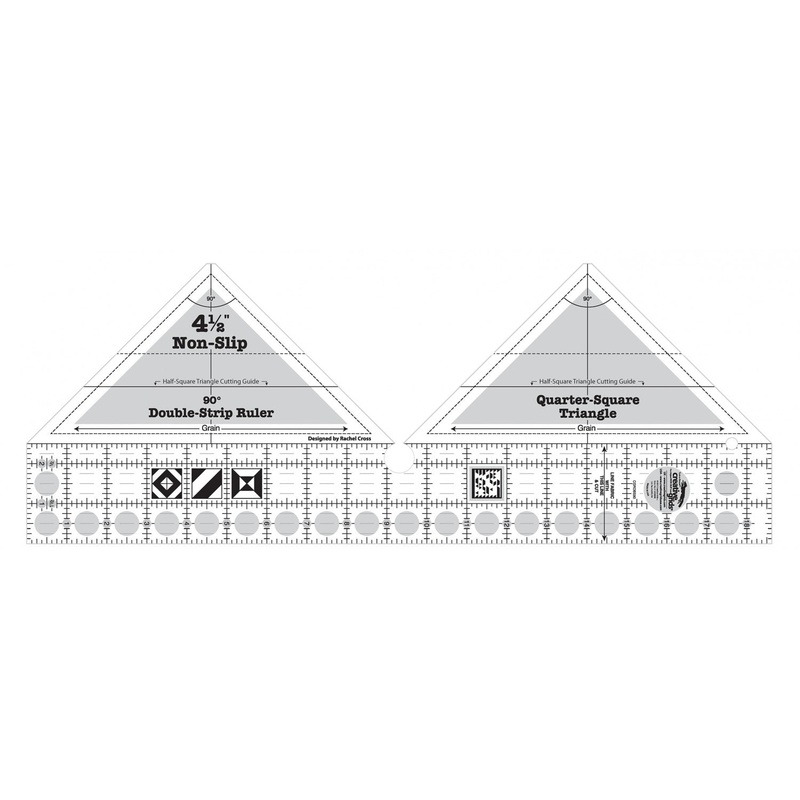 90 Degree Double-Strip Quilt Ruler # CGRDBS90 - Special Order