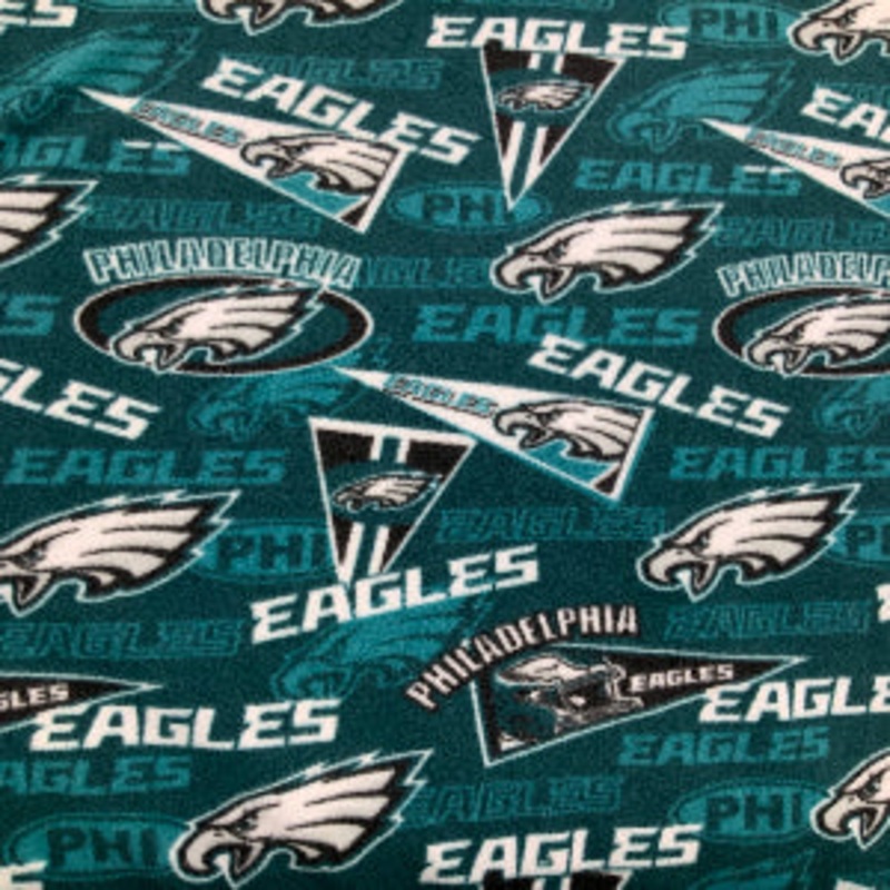 Fabric Traditions Philadelphia Eagles Retro Sold by the yard