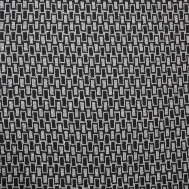 Abraham Moon Sloane Square Charcoal Fabric