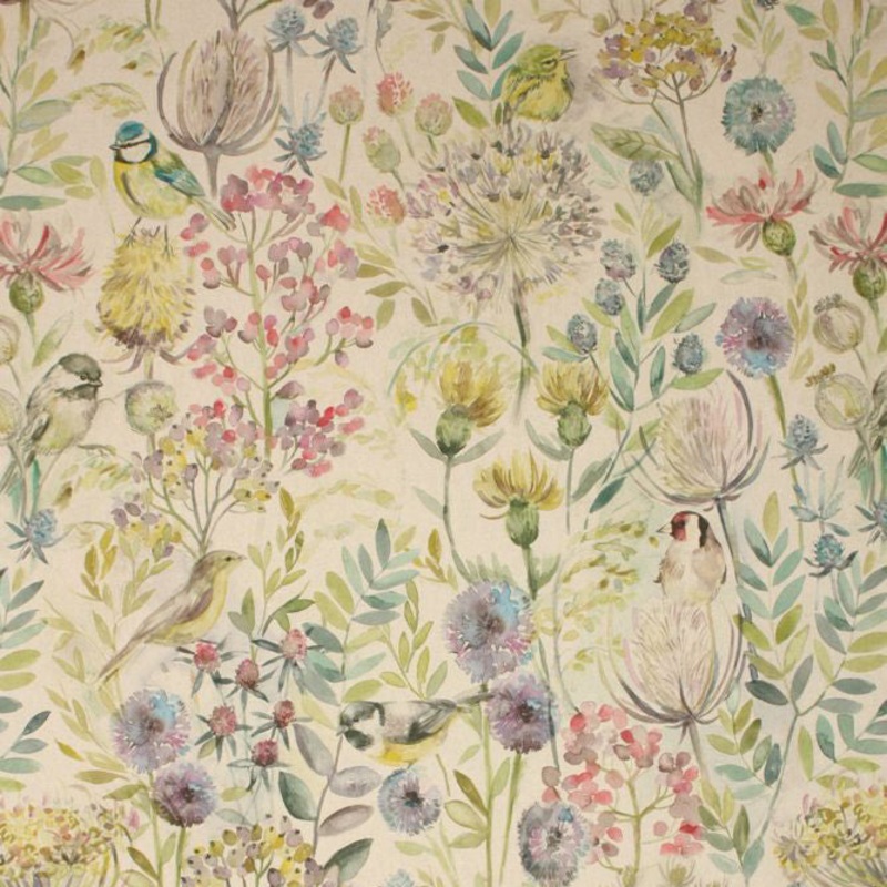 Voyage Maison Morning Chorus Linen Fabric