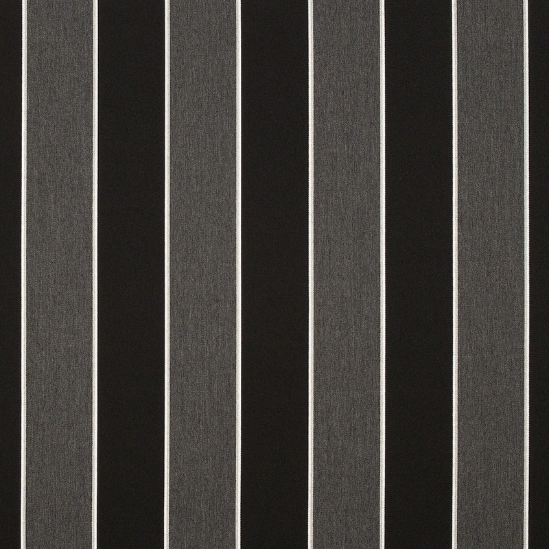 Sunbrella Furniture Stripe Peyton 56075-0000 Granite