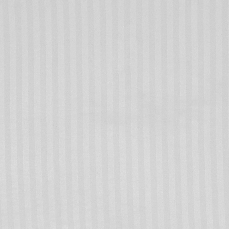 Wide-width Tablecloth Fabric - Utility - Stripes - White