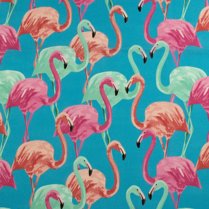 Home Dcor Outdoor - Prints - Flamingo - Azure