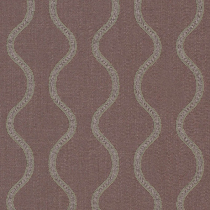 Home Decor Embroidery Fabric - Hawthorne Collection - Forester - Mauve