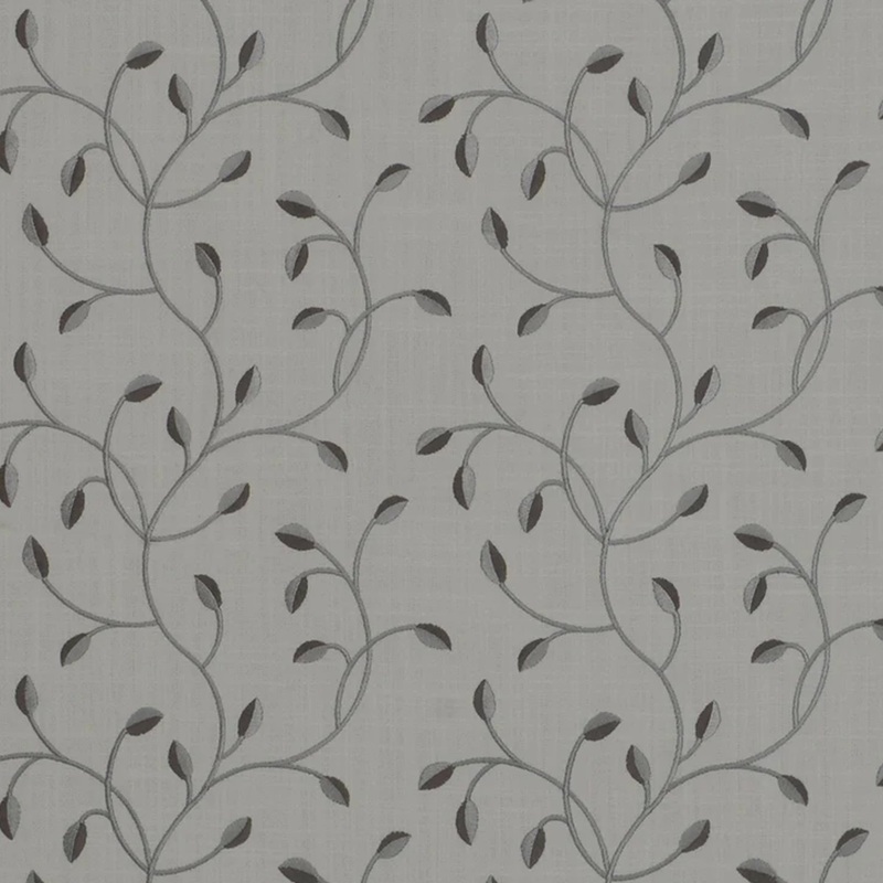 Home Decor Embroidery Fabric - Hawthorne Collection - Whitmore - Black