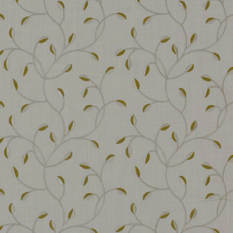 Home Decor Embroidery Fabric - Hawthorne Collection - Whitmore - Mustard