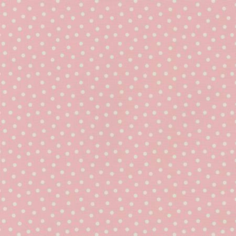 $5/yard $35/BOLT With Love Spotted Blush