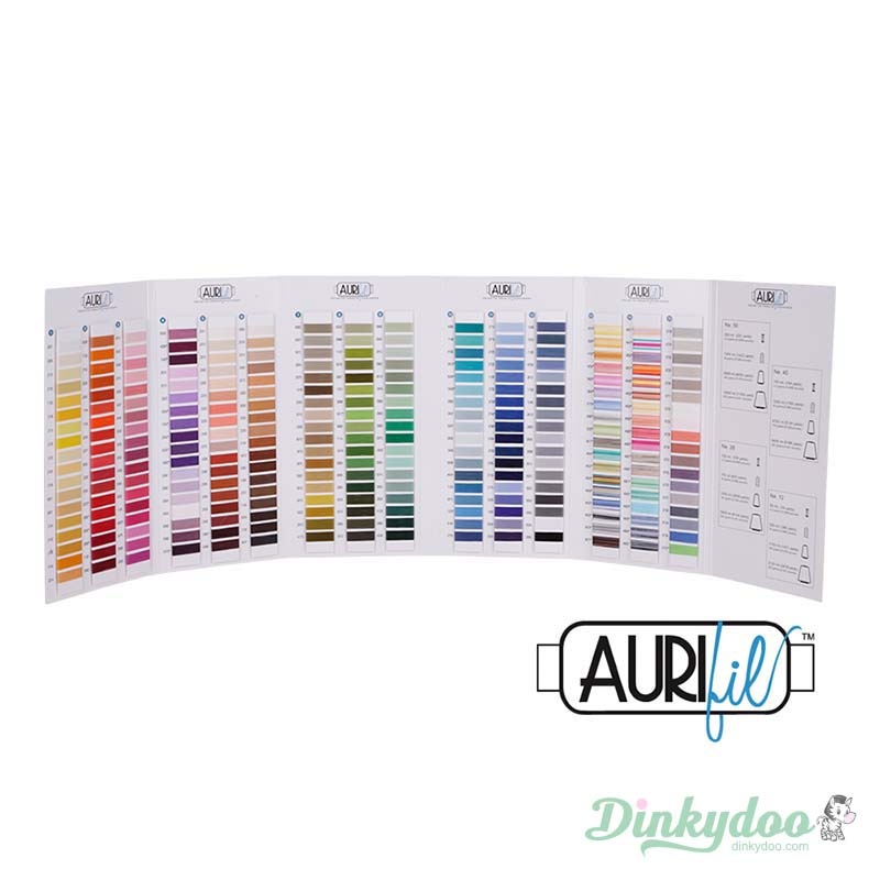 Aurifil Cotton Thread Color Card