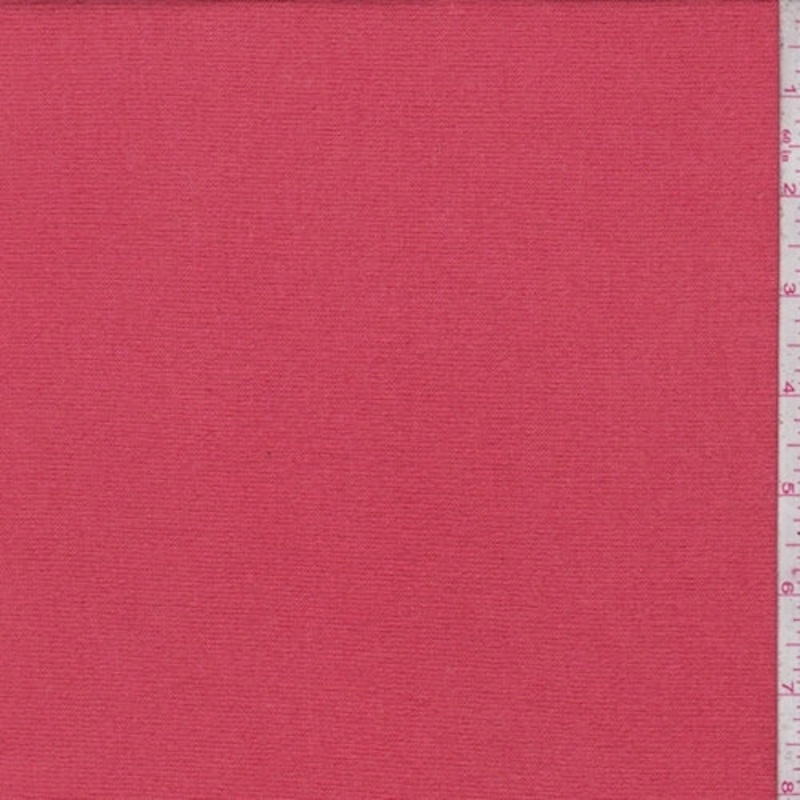 Pale Red Sweater Jersey Knit Fabric
