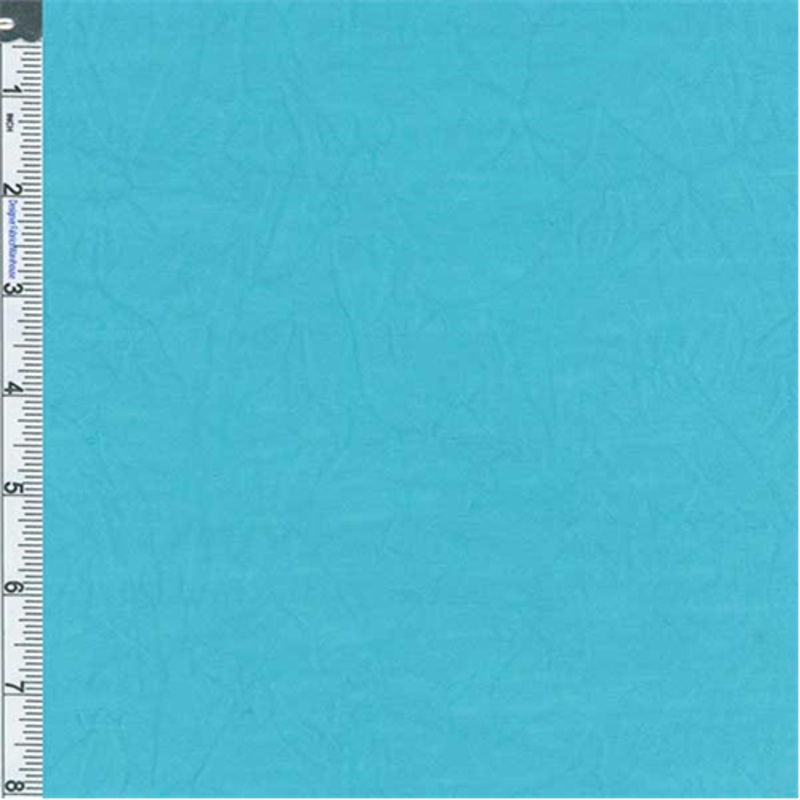 Aqua Crushed Jersey Knit Fabric
