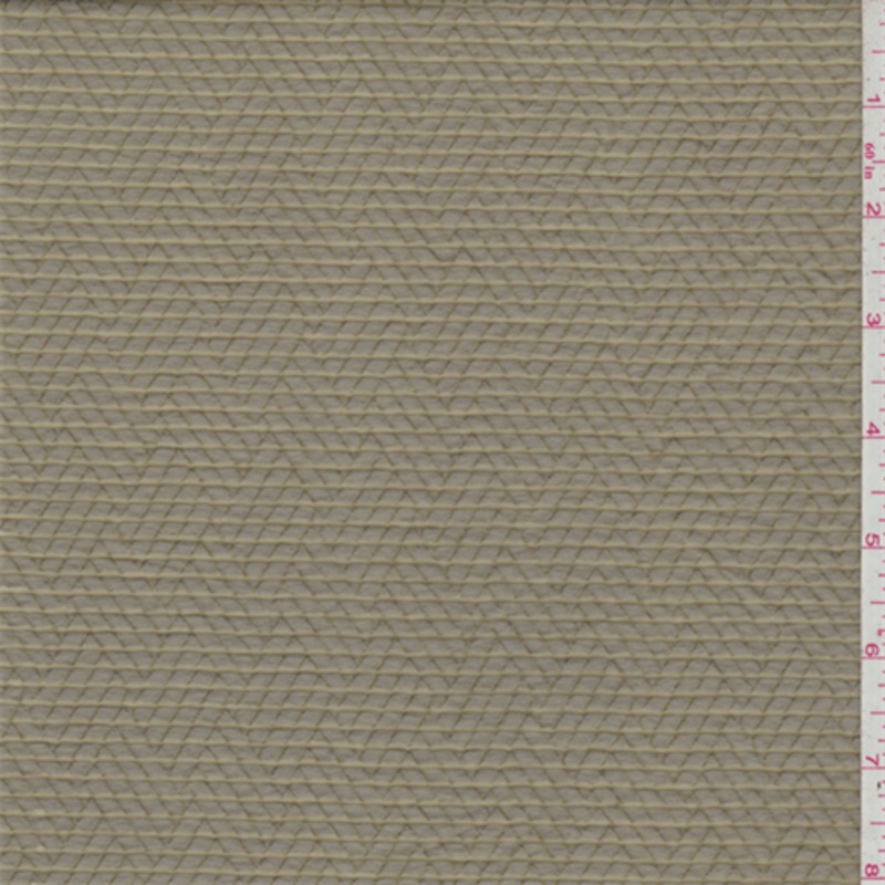 Army Green Burnout Stripe Fabric