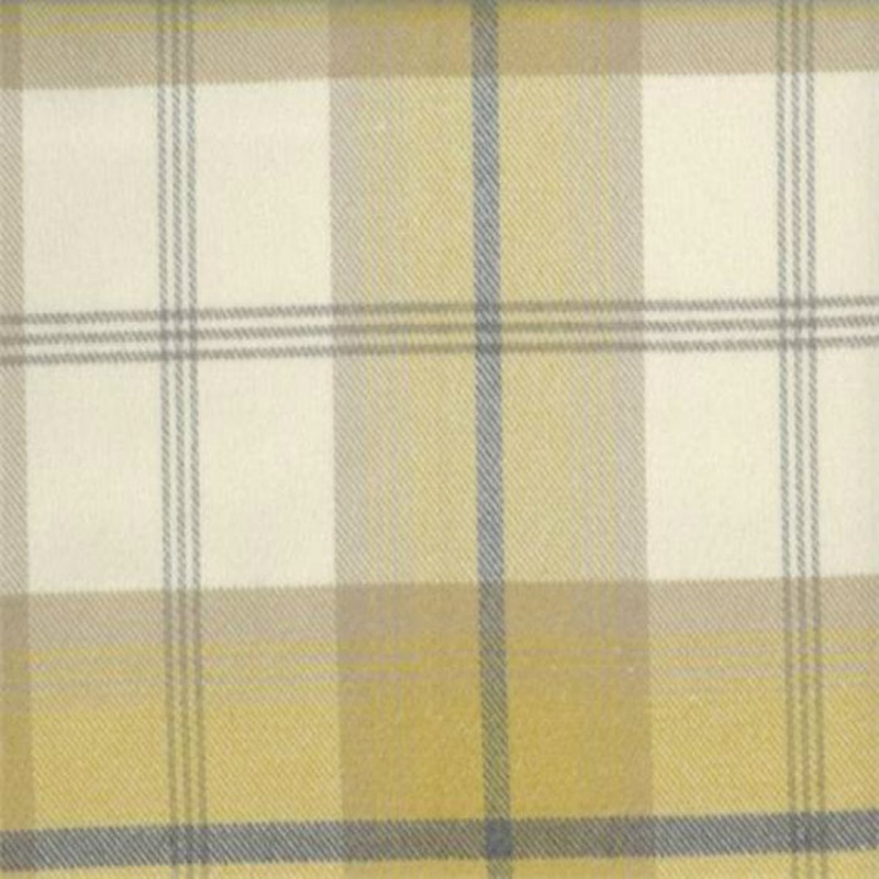 Balmoral Curtain Fabric Ochre