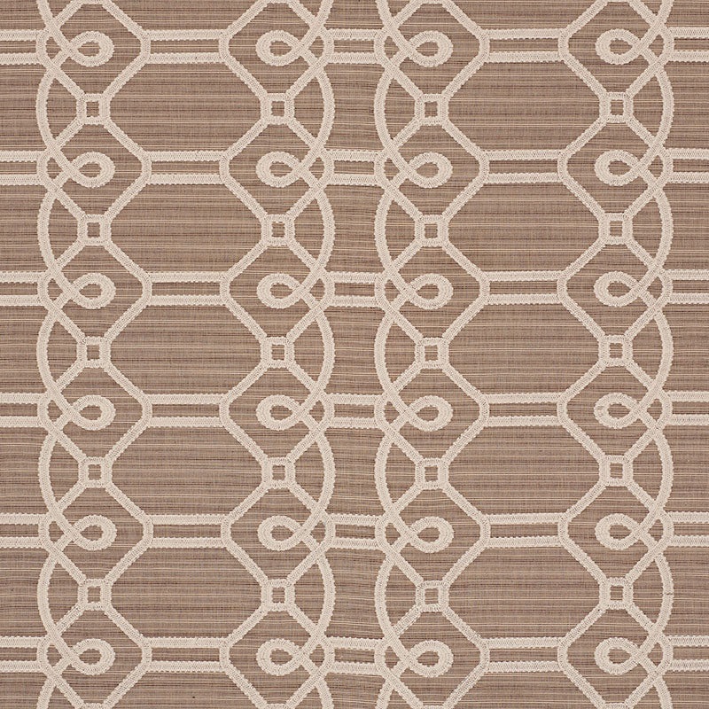 ZIZ EMBROIDERY MOCHA