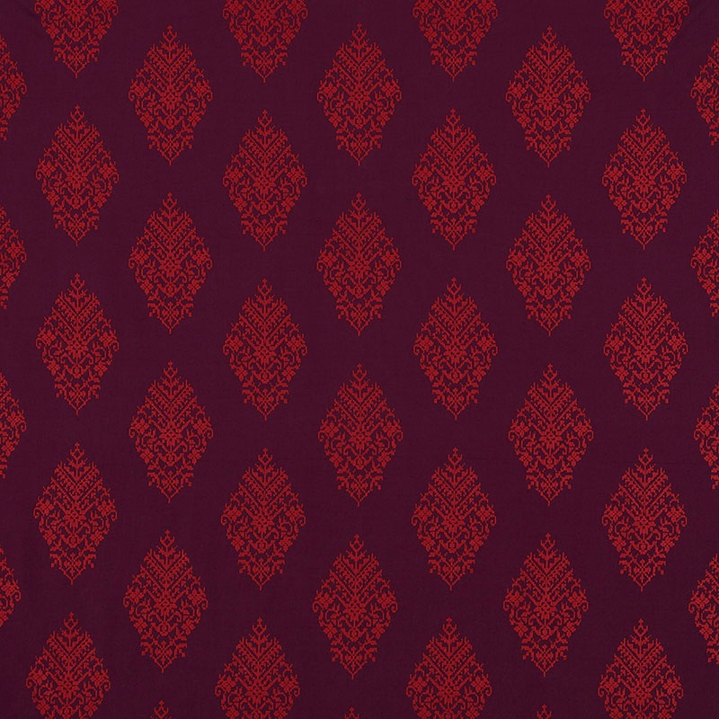 ZINDA EMBROIDERY BERRY