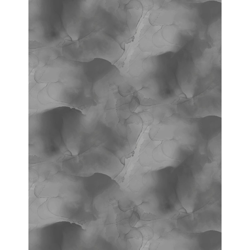 108" Essentials Watercolor Texture Quilt Backing Fabric - Dark Gray - 3040-3721-990