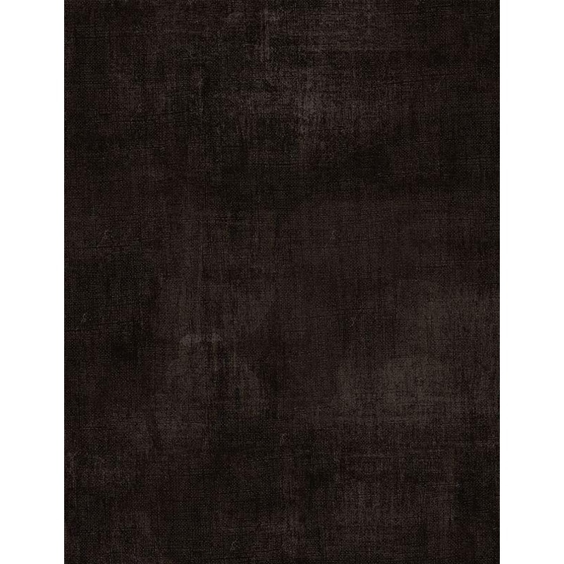 WP Dry Brush - 1077-89205-299 Black - Cotton Fabric