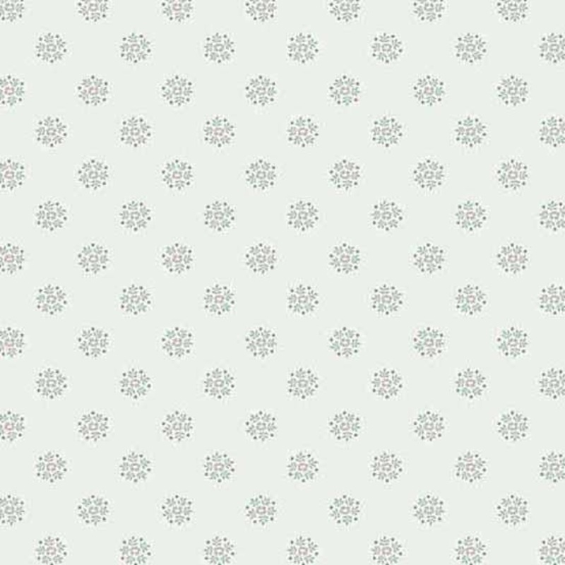 AND Petit Point - A-540-T Teal - Cotton Fabric