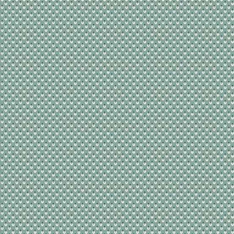 AND Petit Point - A-542-T Teal - Cotton Fabric